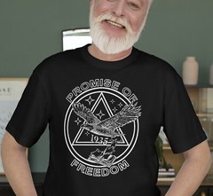 Alcoholics Anonymous – PROMISE OF FREEDOM Tee – Select Your Color S-4X