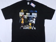 NWT 2009 NBA Finals Orlando Magic LA Lakers Kobe Bryant vs Dwight Howard t-shirt