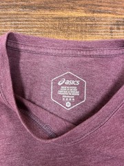 ASICS Men’s Tshirt Logo Burgundy M