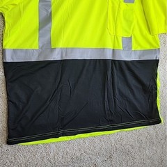 High Visibility Safety Shirt 3XL Hi-Vis Reflective Workwear Towing Class 2 ANSI