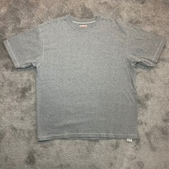 Bronson Tubular T-Shirt Men XXXL Gray Spun Cotton Heavyweight Crew Neck Tee