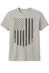 4th of July T US Flag T USA Distressed American Flag Vintage Patriotic T Shirt