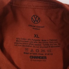 NWT Volkswagen “Cruise Ride” 11-Window Splittie Bus Graphic Tee – Orange – XL