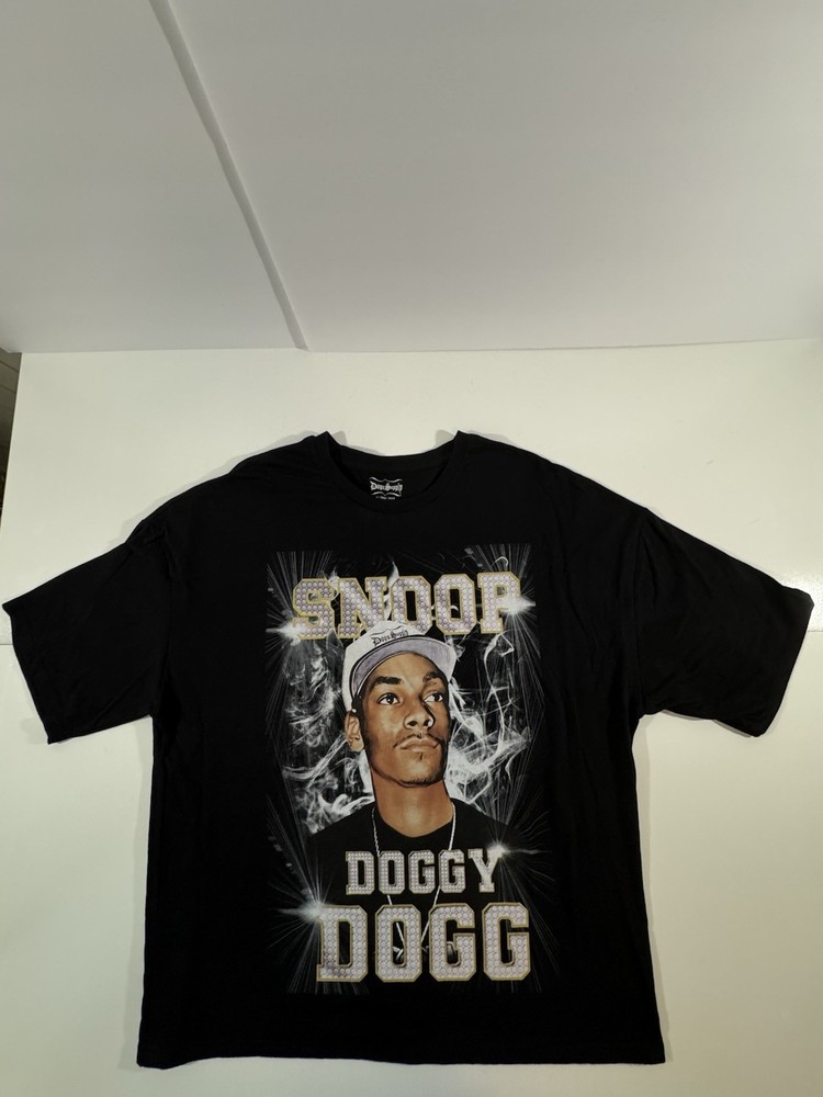 Snoop Doggy Dogg Rapper Singer Rap Music Dogg Supply Shirt 2XL Black Diamonds