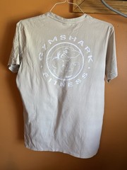 Gymshark Men’s Legacy T-Shirt Pebble Grey Short Sleeves Size Large Worn once