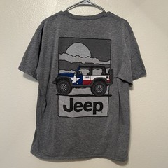 Jedco Texas Jeep Wrangler Shirt XL Texan Outdoors BG44