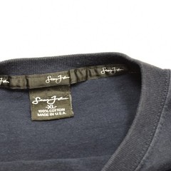Sean John Men’s T Shirt Crew Neck Short Sleeve Cotton Blue Size XL USA Made VTG