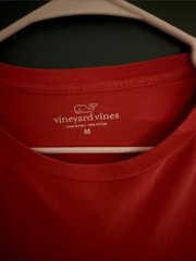 Vineyard Vines Men’s Coral Long Sleeve Pocket Tee