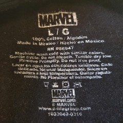 Marvel “The Punisher” Graphic T-Shirt Mens L Skull Graphic Black 100% Cotton