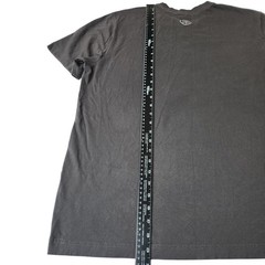 Life is Good Crusher Tee Large Charcoal Grey Dog Graphic Cotton Positive Vibes