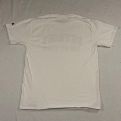 Champion Detroit Yacht Club Graphic T-Shirt White Cotton Mens M T425 WH Nautical