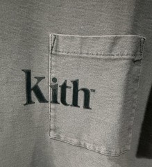 2024 Kith Short Sleeve Quinn Pocket Tee ‘Poem’ Large