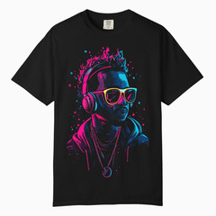 Urban Pop Graffiti Graphic Tee, Comfort Colors T Shirt, Unisex Streetwear Tee
