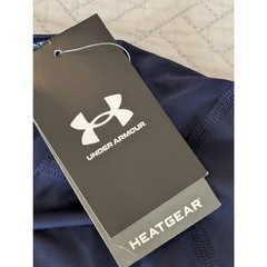 NWT Under Armour Heatgear Men’s Small Navy Compression Long Sleeve Shirt (0917)