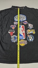 Vintage Nike 2003-04 NBA Basketball Logo Long Sleeve Shirt Bulls Lakers 2XL