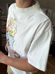 Vintage 90s Graffiti Hip Hop Clown T-Shirt Size XL JNCO