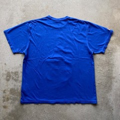Vintage Y2K Nike Air Force One Love Shirt Size Large Blue Sneakers Sportswear