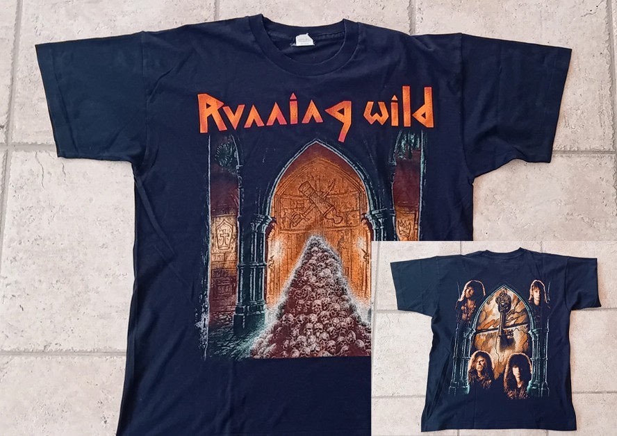 Christmas gift Running Wild Band 2 side Cotton Unisex All Size 24D135