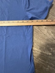 VINCE Shirt Mens Small Blue Pullover Crew Short Sleeve 100% Cotton T-Shirt Tee