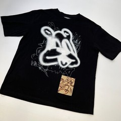 Domrebel Shirt Men Medium Graffiti Sketch Street Graphic Fire Work Party Core Go