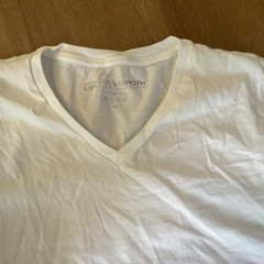 Georg Roth Los Angeles Men’s Pima Cotton V-Neck Tee in White XXL