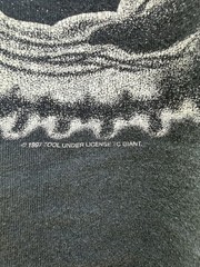 Vintage Tool Band T-Shirt Mens XL Black Fetus Skeleton Graphic Rock Metal Y2K
