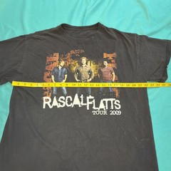 Rascal Flatts 2009 Still Feels Good Tour Concert T-Shirt Large