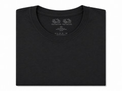 Fruit of the Loom 5-Pack Heavy Cotton HD T-Shirts Size Small (S) – Black