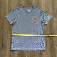 Paul Carpenter Art Philadelphia T-Shirt Mens XL Heather Blue Graphic Tri Blend