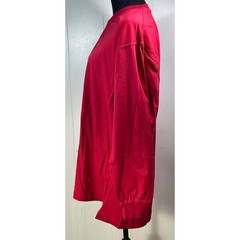 Britches Mens XL Red Long Sleeve Combed Cotton Henley Shirt 3 Button causal