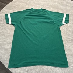 Vintage 70s 80s Champion Blank Single Stitch Varsity T Shirt XL USA Green True