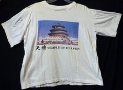 Vintage T-Shirt Temple of Heaven Beijing China Ming Dynasty Religious sz Lg/XL