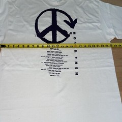 Peace Then & Now Single Stitch Vintage T-Shirt Size Mens XL Hippie Grunge 90’s