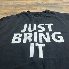 WWE The Rock Just Bring It T shirt Mens Sz XXL 2XL Brahma Bull Black