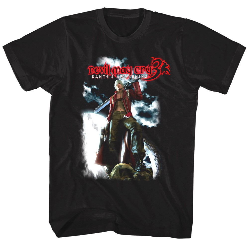 Devil May Cry 3 Dante’s Awakening Men’s T Shirt Capcom Gamer Demon Xbox