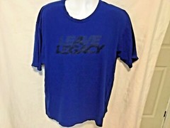 The Go To Tee Royal Blue TShirt T Shirt Sz 2X Cotton Mens Leave Legacy