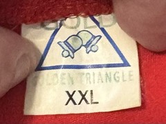 Golden Triangle Vintage Rare T Shirt – Streetwear – XXL