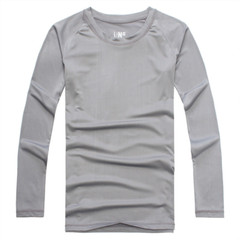 Athletic Long Sleeve Compression Shirts Men’s Dry Fit Sports Gym Shirts Outdoor
