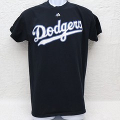 Majestic Los Angeles Dodgers T-Shirt Men’s Medium Black MLB Baseball Graphic Tee