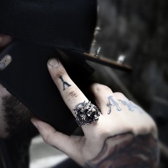 Mens Fashion Jewelry Rings, 316L Stainless Steel rings Animal Roar Tiger Ring…