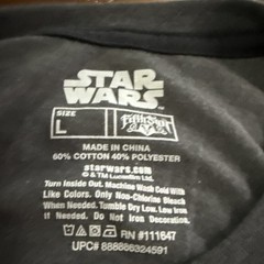 Wars Kylo Ren Shirt Mens L Gray Fifth Sun The Force Awakens Stormtroopers Tee