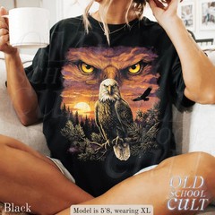 Bald Eagle Wildlife Vintage Comfort Tee Nature Bird Gift