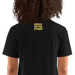 Afroo on the street (Unisex tee)