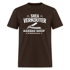 Shea Verkouter Barber Shop Funny Adult Humor T-Shirt