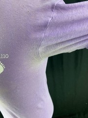 70s Vtg Paper Thin Colorado Tourist T-Shirt Tee Distressed Pikes Peak AOP Purple