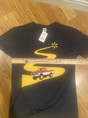 Walmart Logo With Truck T Shirt Size Adult Small