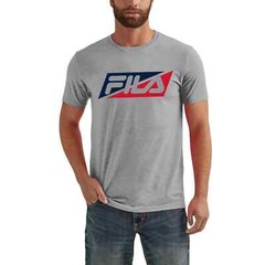 FILA GREY MEN’S S/S T-SHIRT SZ: 3XL 3X XXXL NWT