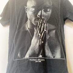 BRAVADO TUPAC SHAKUR 2PAC 1971-1996 T Shirt Rap Black Tee – Size M