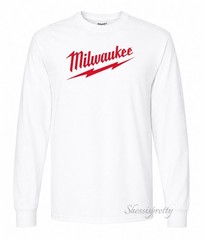 Milwaukee Tool Long-Sleeved Cotton T-Shirt, High-Quality Milwaukee Clothing.