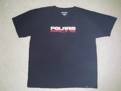 Polaris Racing Mens Tshirt – Snowmobiles ATVs Off Road Powersports Vehicles Tee